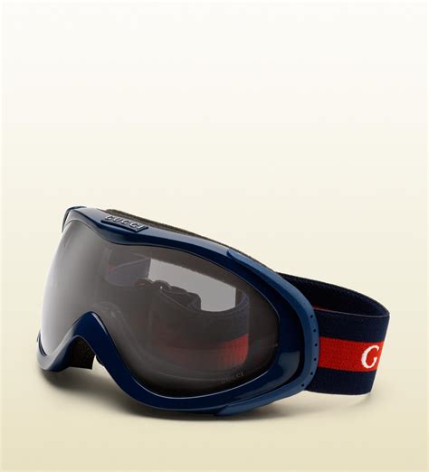 Gucci Ski Goggles With Gucci Logo In Blue For Men Lyst
