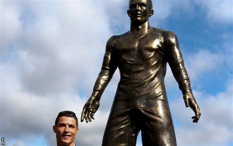 Cristiano Ronaldo Statue Unveiled At His Own Museum In Madeira Bbc Sport