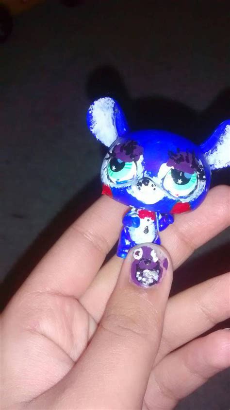 Lps Fnaf Custom Made Toy Bonnie Bon By Dragonartzstudio On Deviantart