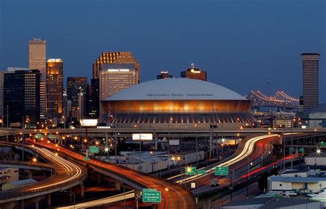 Maybe you would like to learn more about one of these? The Mercedes-Benz Superdome in New Orleans, Louisiana