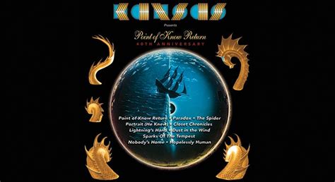 Rock Band Kansas Launches Point Of Know Return 40th Anniversary Tour