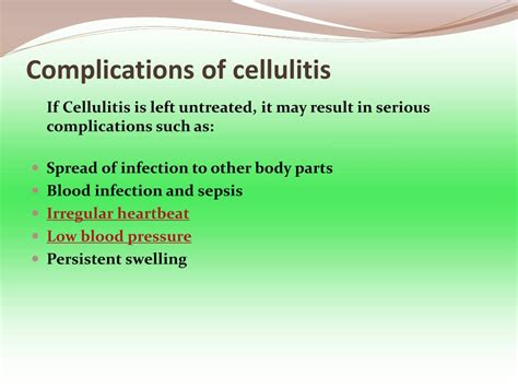Ppt Cellulitis Symptoms Causes Diagnosis Treatment Prevention And Complications