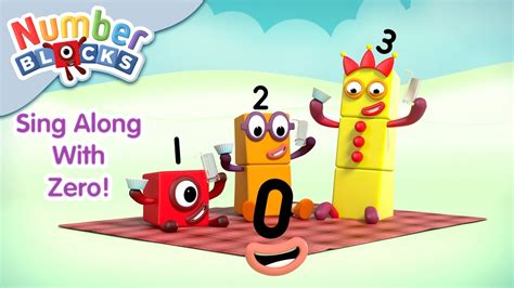 Numberblocks Zeros Magic Music Sing Along 🪄🎤 Learn To Count Youtube