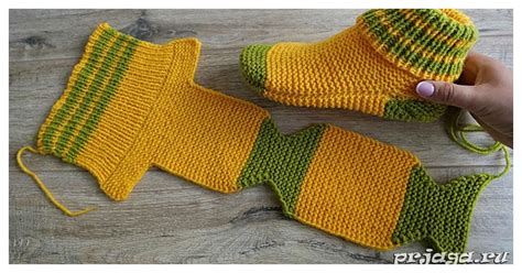 Flat Knit Slippers Free Knitting Pattern And Video Tutorial Knit Slippers Free Pattern