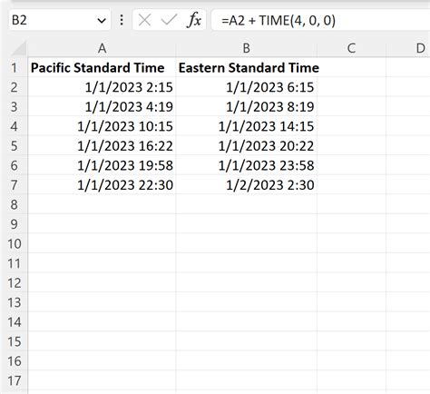 ¡convierte Zonas Horarias En Excel En Segundos Con Este Truco