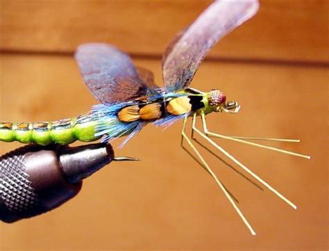 Tying A Dragonfly Damsel Fly Fishing Pattern Fly Fishing Fish Fly