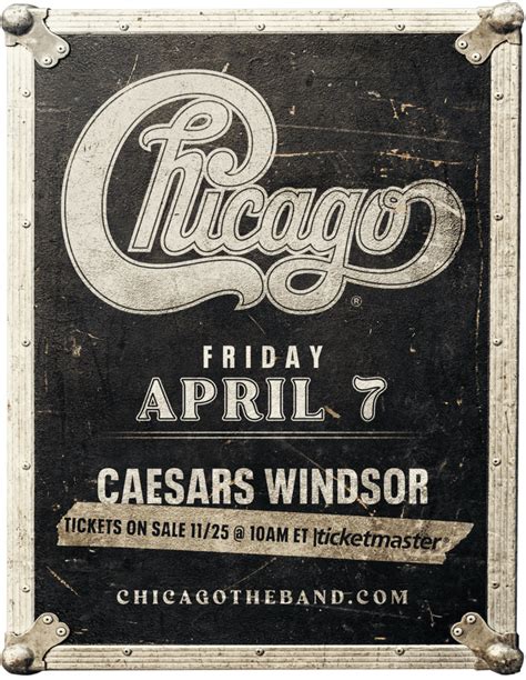Chicago At Caesars Windsor Chicago