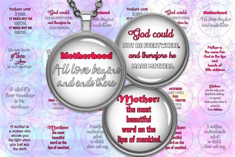 Quotes Digital Collage Sheetmother Day By Denysdigitalshop Thehungryjpeg