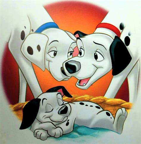 In 101 dalmatians, roger stands up to her, refusing to sell pongo and perdita's litter. Pongo, Perdita & Dalmatian Puppy (101 Dalmatians) | 101 ...