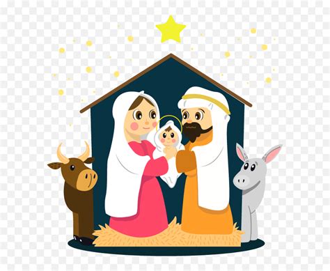 Christmas Nativity Transparent Background Nativity Clipart Emoji