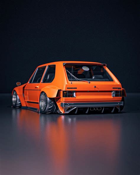 Widebody Mk1 Golf Looks Better Than The Rallye Is Joined By A T3