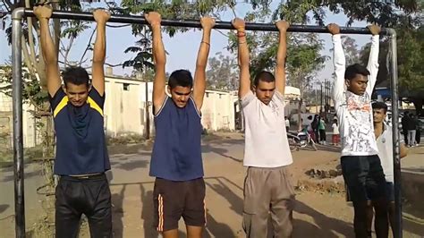 Pull Ups Training For Indian Army Selection Youtube