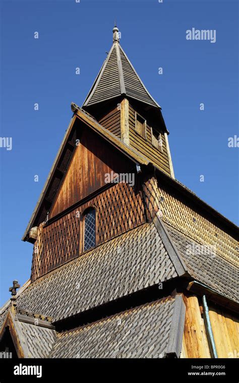Urnes Stave Church Norway Scandanavia Stock Photo Alamy