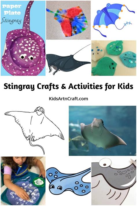 Stingray Crafts And Activities For Kids Kids Art And Craft