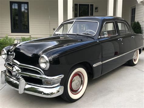 1950 Ford Custom Deluxe 4 Door Sedan Sold At Bring A Trailer Auction