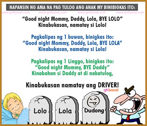 Tagalog Scary Jokes That Will Make You Laugh Girl Banat
