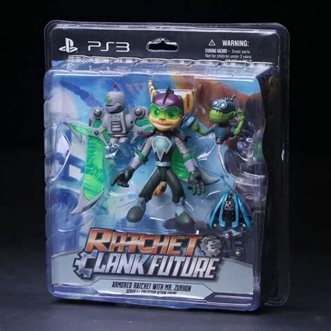 13cm Ps4 Game Ratchet And Clank Anime Figure Ratchet With Transforming