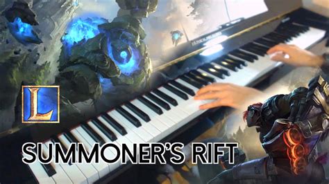 Summoners Rift Tales Of The Rift League Of Legends ~ Piano