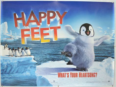 Happy Feet Teaser Advance Version Original Movie Poster