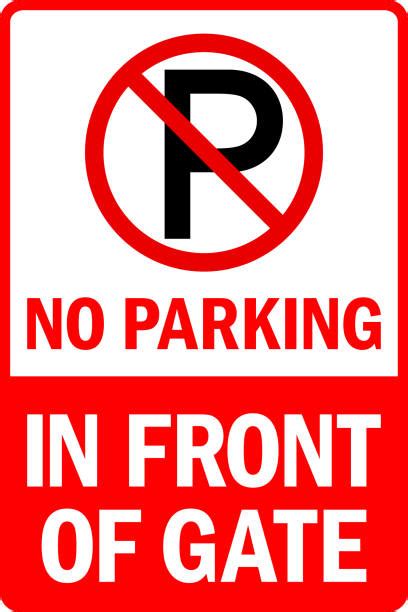 No Parking Sign Clipart