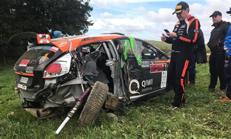 Non per deboli di cuore. Lukyanuk racconta l'incidente in Polonia - FIA ERC ...