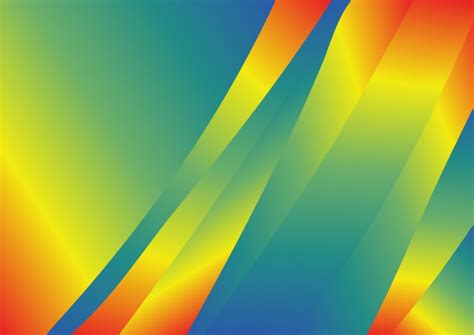 Freen Abstract Red Yellow And Blue Gradient Diagonal Background