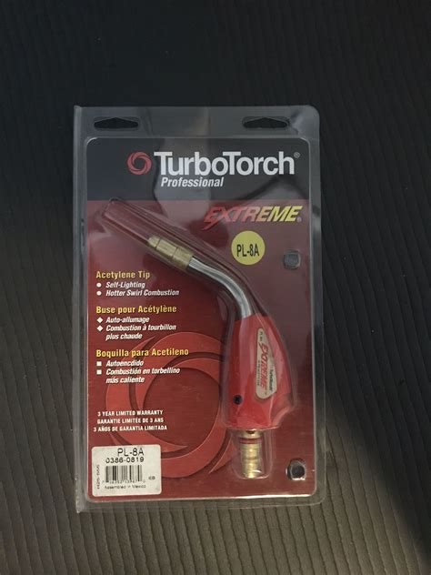 Turbotorch Pl A Tip Swirl Air Acetylene Self Lighting For Sale In