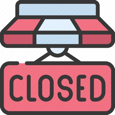 Closed Shop Closing Closesign Icon Download On Iconfinder