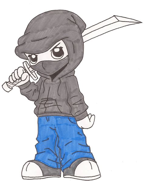 Hoodie Ninja By Ezola On Deviantart