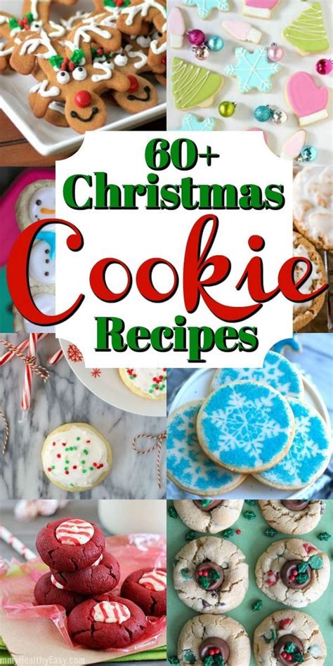 Christmas cookie recipes can be easy. Enjoy this great roundup of 60+ Christmas Cookie Recipes ...