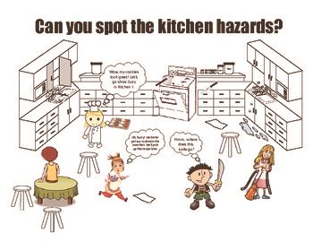 Learn what to look for in a kitchen cabinet designer, and find tips on determining the best designer for you. Safety in the Kitchen Cartoon by MsPowerPoint | Teachers ...