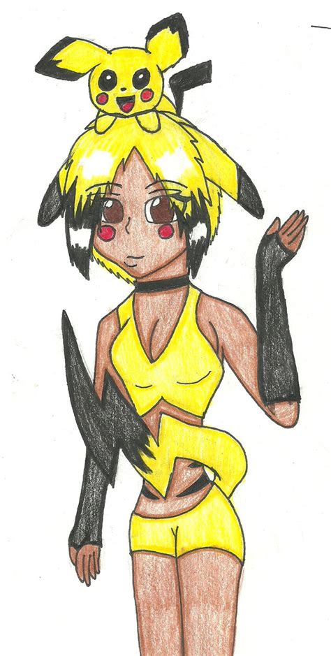 Pikachu Girl By Chimotoki On Deviantart