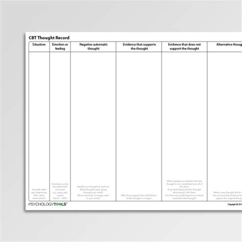 A cbt file extension is used for a popular comic ebook format. Thought Journal Template | Chart Designs Template
