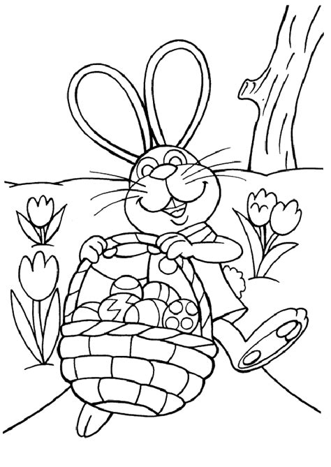 Comment dessiner un lapin etape par nouveau 33 dessin pixel lapin s idees de conception de. Coloriage lapin paques 14 sur Hugolescargot.com