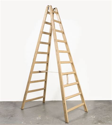 Tall Ladder In 2020 Tall Ladder Ladder Vintage Ladder