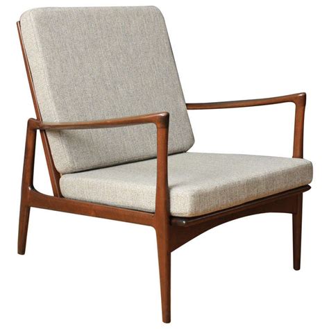 Danish Modern Lounge Chair By Ib Kofod Larsen For Selig At 1stdibs