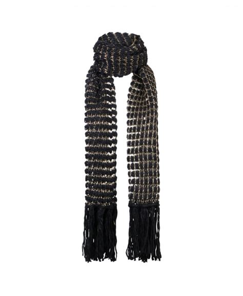 Just enter your zip code and we'll show you your closest stores. Chunky Knit & Gold Lurex Scarf Black Winter Design