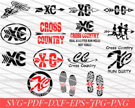 Cross Country Svg Bundle Cross Country Svg Cross Country Etsy