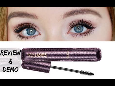 Tarte Lights Camera Lashes Mascara Review Shelly Lighting