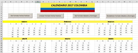 Calendario 2018 Colombia Con Festivos Excel Citas Para Adultos En Oviedo