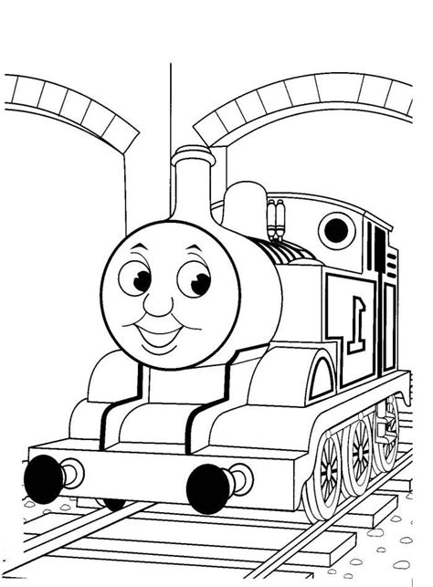 What child would not love to have a thomas the train cake for their birthday? Thomas The Train Tunnels Coloring Pages - Thomas And ...