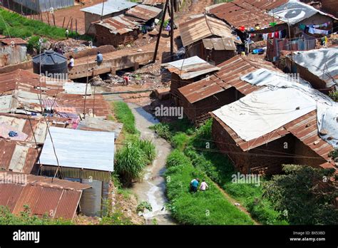 Kibera Slum Nairobi Kenya Stock Photo Alamy