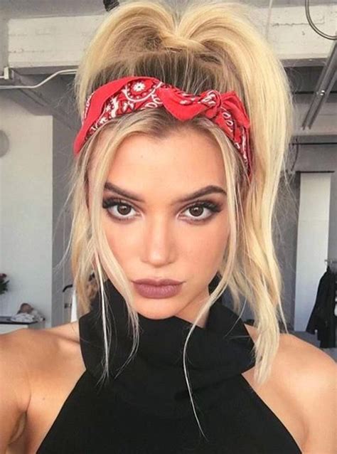 Cute Hairstyles With A Bandana Hairstyle Ideas