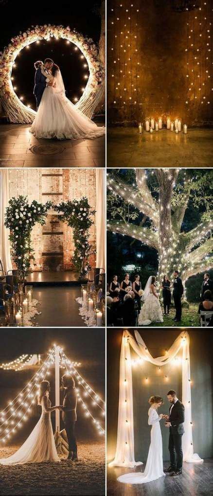 Super Wedding Ceremony Night Romantic 37 Ideas Wedding Backdrop