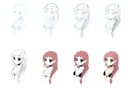 I don't usually draw curly or coily hair so it was fun to draw them! How to Draw a Braid : Step By Step Guide | How to Draw