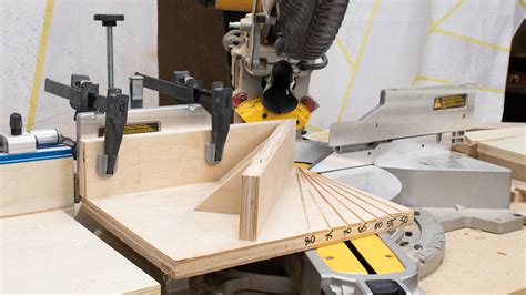 Acute Angle Miter Saw Jig — 3x3 Custom