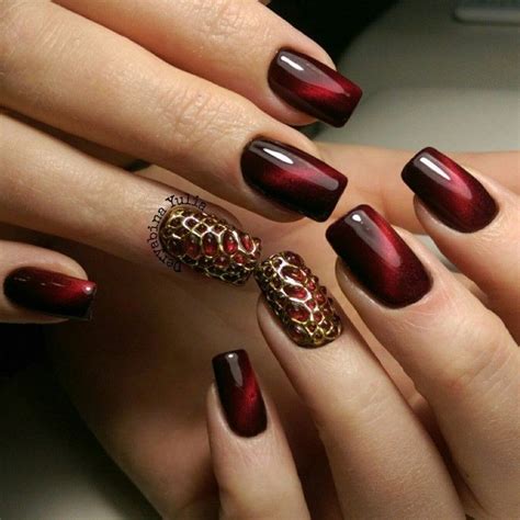 A Great Example Of The Fashion Gradient Manicure Nowadays A