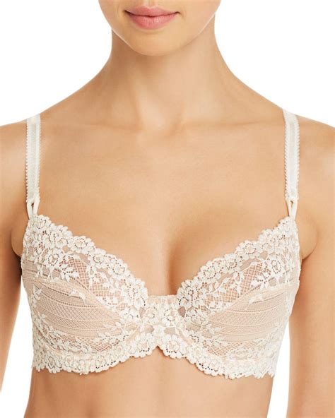 Wacoal Embrace Lace Unlined Underwire Bra In Natural Lyst
