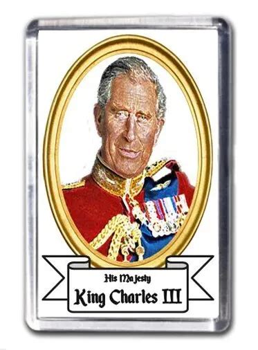King Charles Iii Commemorative Coronation Fridge Magnet 314 Picclick