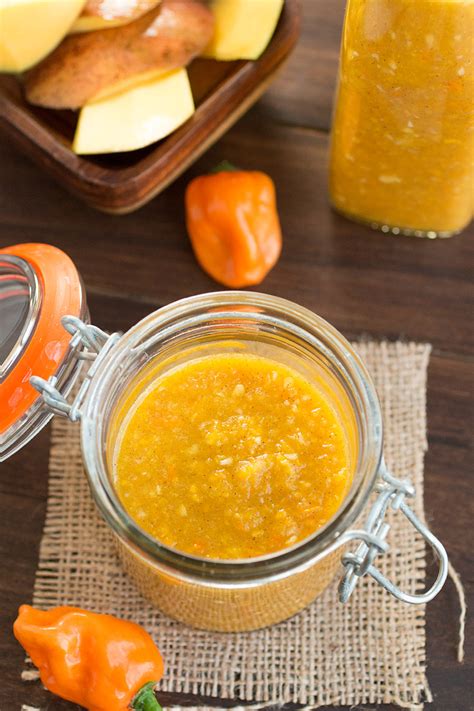 Caribbean Style Mango Habanero Hot Sauce Recipe Chili